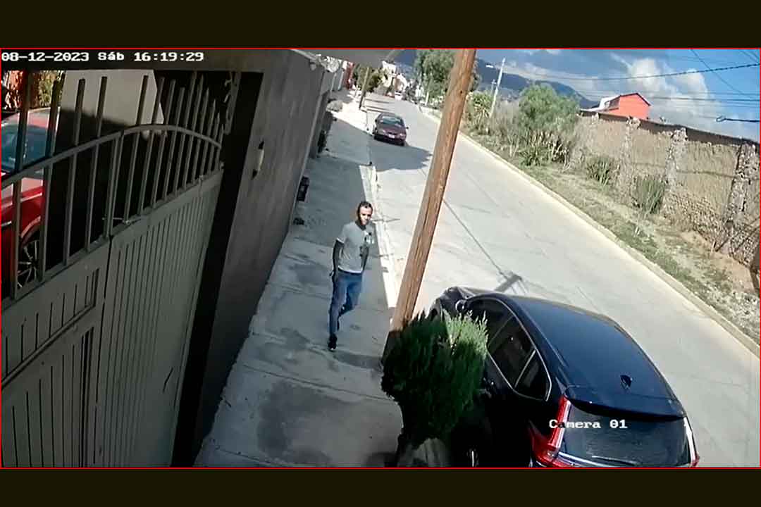 Capta camara a ladrón en colonia Rojo Gomez, Pachuca,