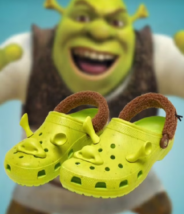 "Shrocs" el nuevo modelo de Crocs inspirado en Shrek