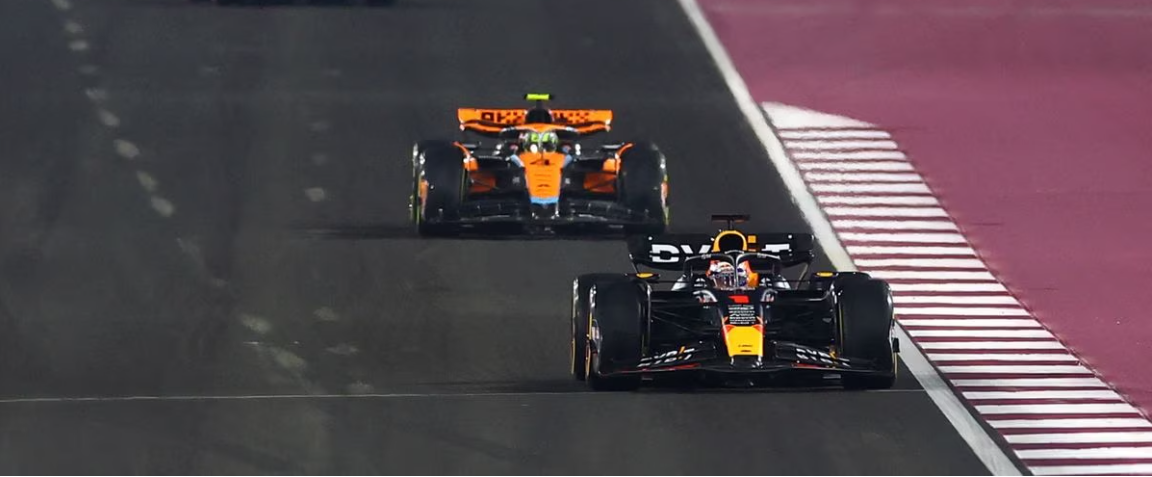 Verstappen durante el Gran Premio de Qatar.