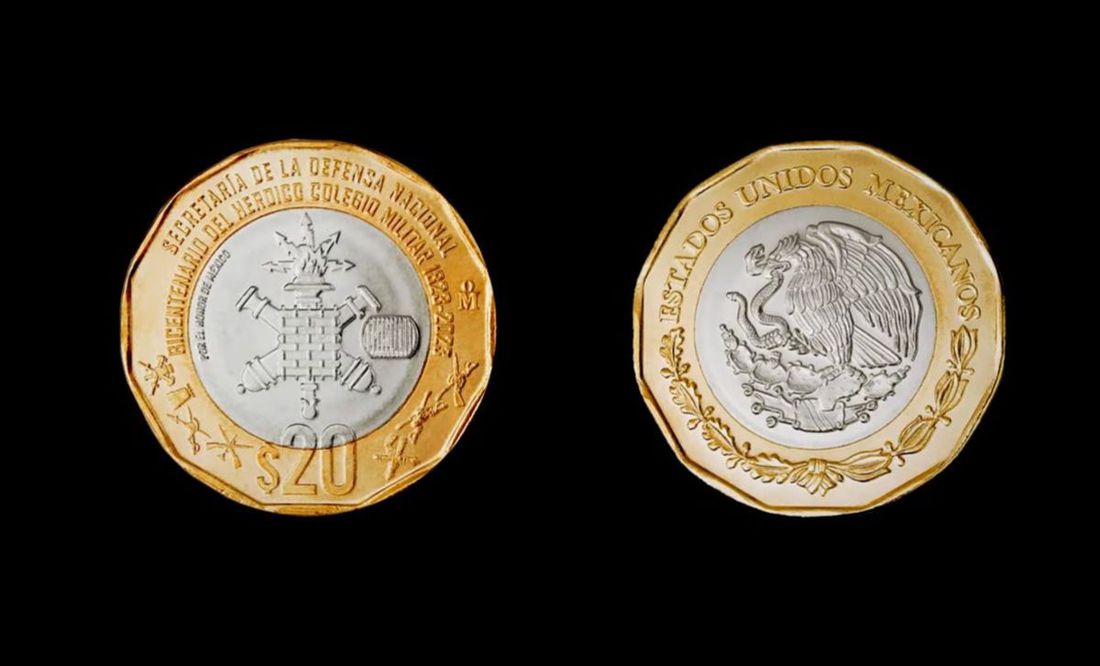 Moneda conmemorativa de 20 pesos