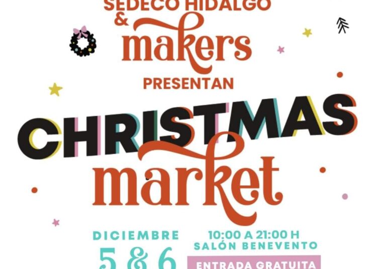 Bazar Navideño en Pachuca se desarrollará el 5 y 6 de diciembre en el Salón Benevento