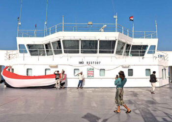 Buque raptado ya es atracción turística flotante