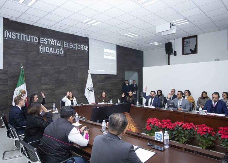 IEEH instala Consejo General que estará a cargo de la organización de las Elecciones 2024