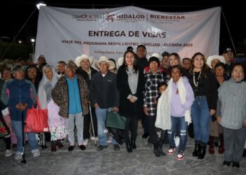 Hidalguenses viajaron a Florida para reencontrarse con sus hijos migrantes