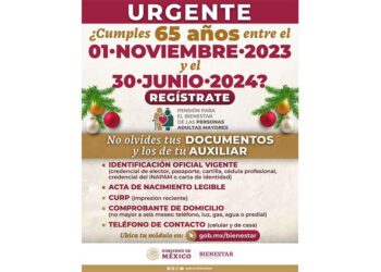 Apresúrate, este 23 de diciembre vence el plazo del registro a la pensión para adultos mayores