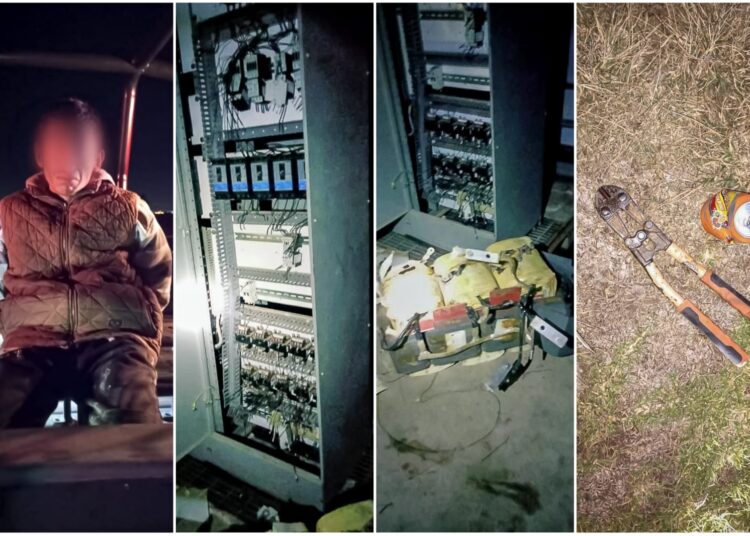 Policía Hídrica identifica a un hombre ajeno a la Caasim dentro de planta tratadora