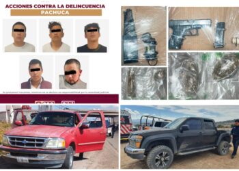Detiene SSPH a cinco personas vinculadas con robos violentos a transporte en carreteras y abigeato