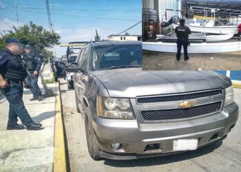 Recupera SSPH vehículos robados tras asalto en Arco Norte