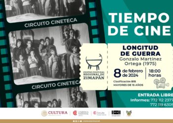 Llegan filmes de Cineteca Nacional a Centros Culturales Regionales