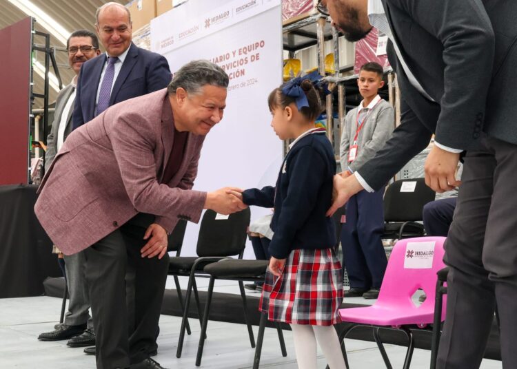 Destina gobierno de Hidalgo 158 mdp para equipamiento de escuelas