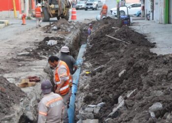Renueva Caasim línea de agua en centro de Pachuca
