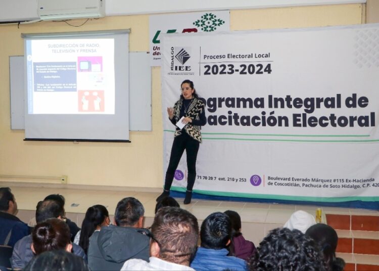 IEEH da inicio a 2° Curso de Capacitación a Consejos Distritales para las Elecciones Hidalgo 2024