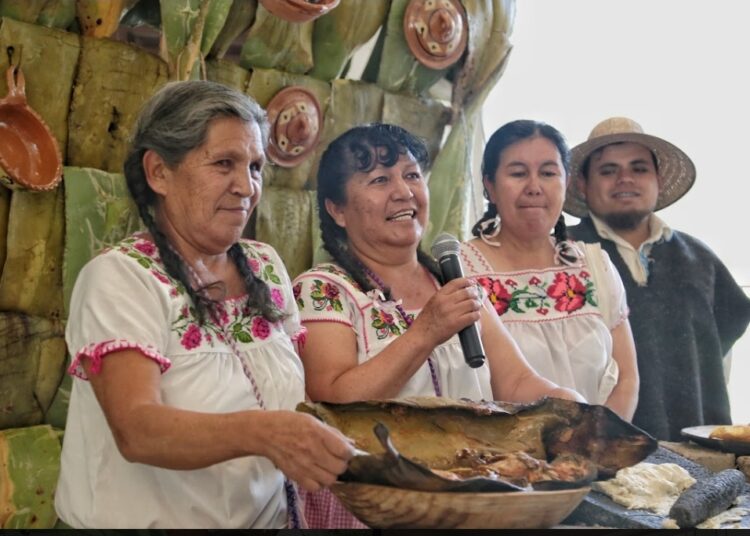 Presentan en Los Pinos 43 Muestra Gastronómica de Santiago de Anaya