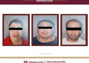 La UECS obtuvo sentencia condenatoria para tres personas responsables de secuestro agravado, ocurrido en Tulancingo de Bravo
