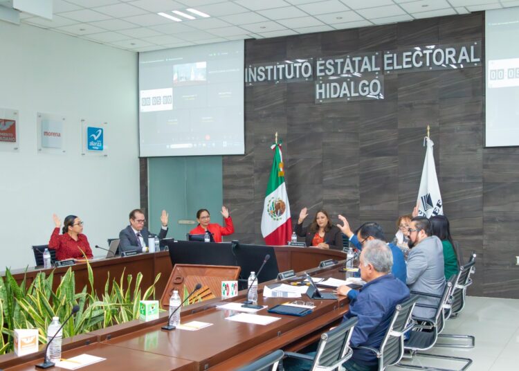 IEEH aprueba modificación a Lineamientos para la realización de los Debates Hidalgo 2024