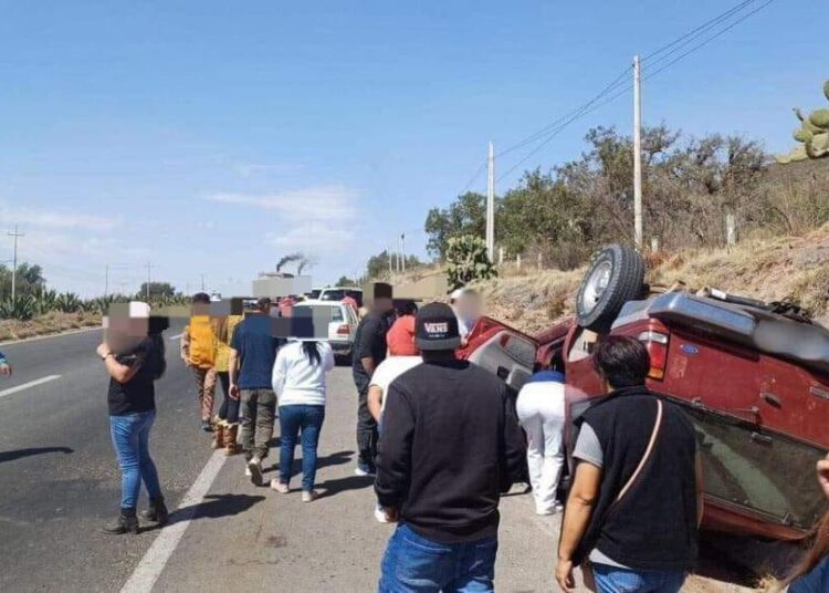 Fatal accidente en la Pachuca-Sahagún: pareja pierde la vida
