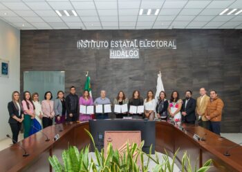 IEEH y UNAM firman convenio para auditar el PREP Hidalgo 2024