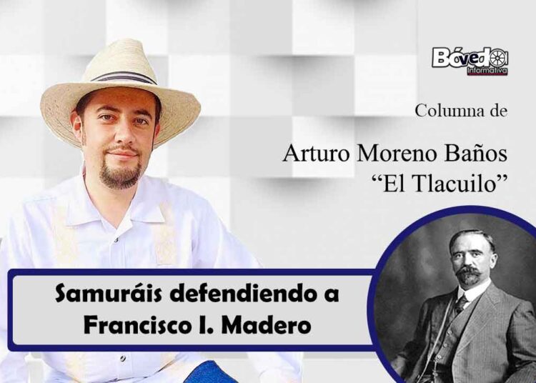 Samuráis defendiendo a Francisco I. Madero