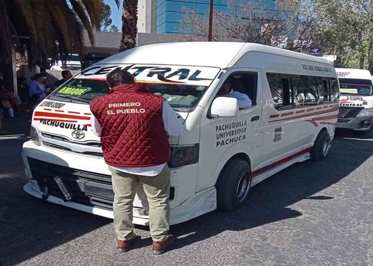 Durante enero, realizó Semot operativos sorpresa al transporte público