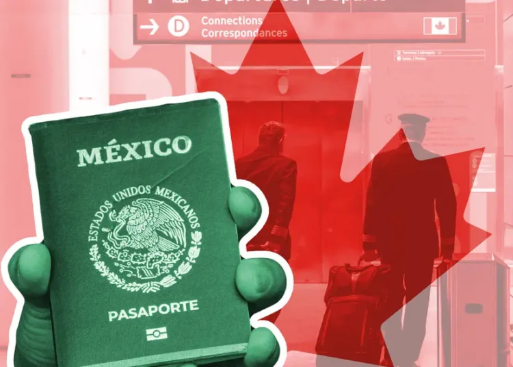 ¿Visa a mexicanos para ir a Canadá?
