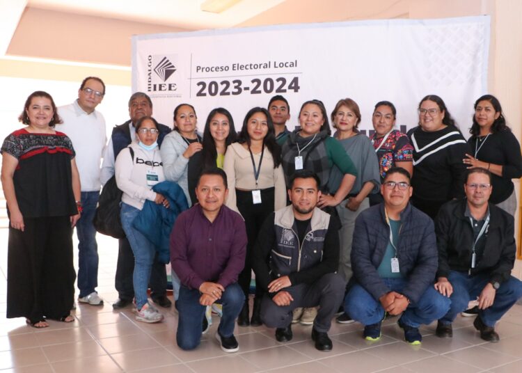 IEEH da inicio a 3er. Curso de Capacitación a Consejos Distritales para las Elecciones Hidalgo 2024