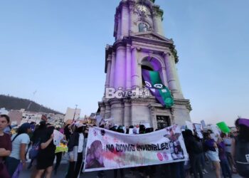 Así se vivió la marcha 8M en Pachuca