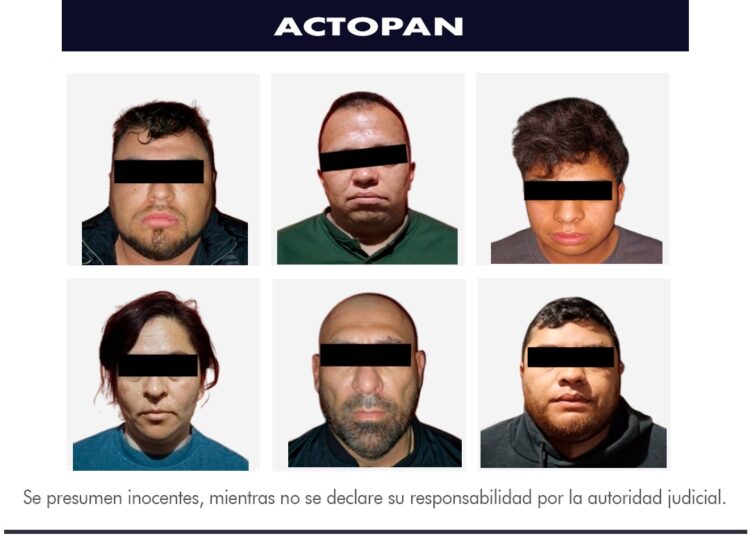 Caen seis presuntos narcomenudistas en operativo conjunto en Actopan