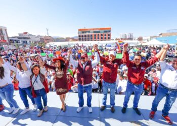 Candidatos de Morena inician campaña en Pachuca con miras al Senado y diputaciones federales