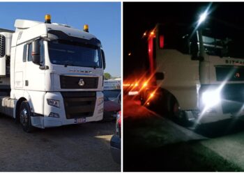 Localizan tractocamión robado en Arco Norte; conductor fue víctima de privación de la libertad