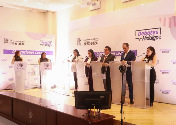 IEEH realiza Debate de Diputaciones Locales del Distrito 16 Tizayuca