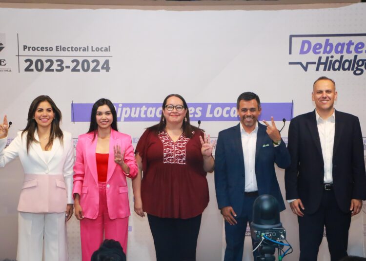 IEEH realiza Debate de Diputaciones Locales del Distrito 12 Pachuca de Soto