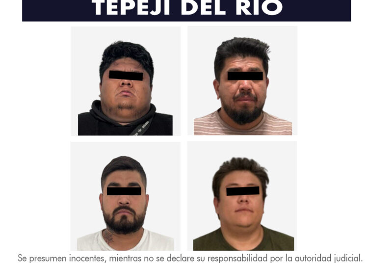 Desarticulan banda dedicada al robo de transporte de carga en Tepeji