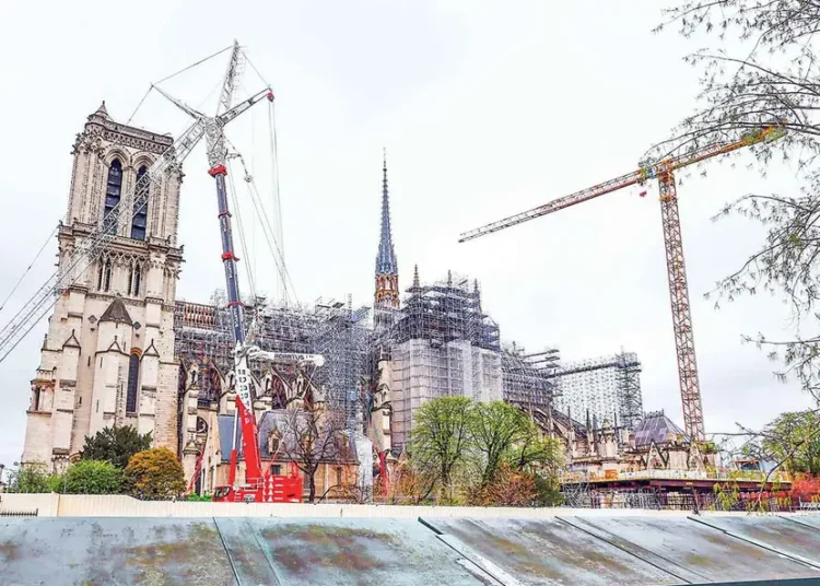 Cinco años de obras para recuperar Notre Dame
