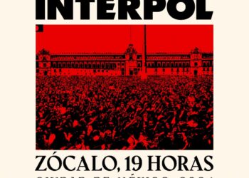 ¡Interpol en el Zócalo! Concierto gratuito el 20 de abril
