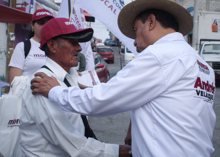 La transformación llegará a colonias altas de Pachuca: Andrés Velázquez