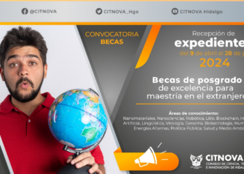 CITNOVA lanza convocatorias para becas de posgrado en diferentes áreas
