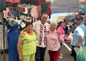 Recorrió “El Puma” tianguis de Tlahuelilpan