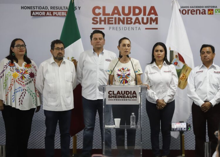 Sheinbaum presenta sus propuestas clave para el desarrollo de Hidalgo durante su visita a Pachuca