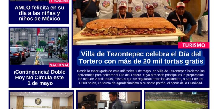 Miércoles, 01 de mayo de 2024