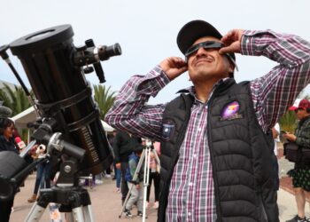 ¡Observa el eclipse solar en Hidalgo!