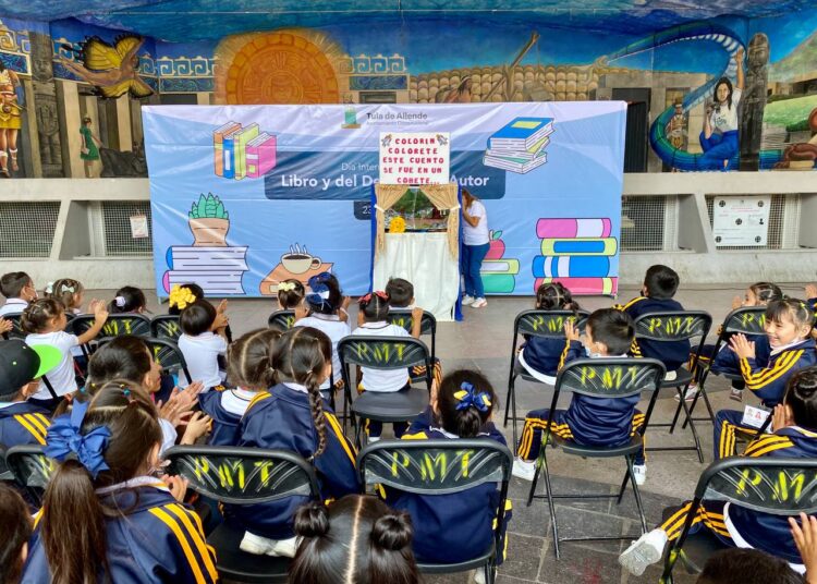 Tula celebra el Día del Libro y del Derecho de Autor con un evento lleno de literatura y alegría