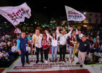 Cristhian Martínez, candidato a la alcaldía en Tula por Morena, realiza su primer evento masivo