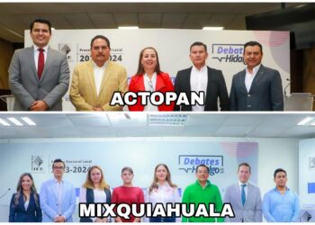 IEEH realiza Debates de Diputaciones Locales de los Distritos 08 Actopan y 07 Mixquiahuala de Juárez