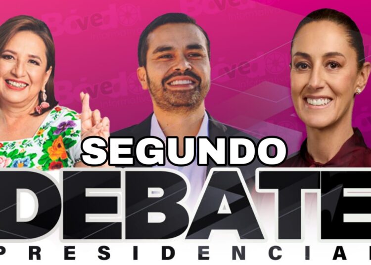 Sheinbaum, Máynez y Gálvez buscan el voto ciudadano