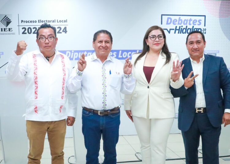 IEEH realiza Debate de Diputaciones Locales del Distrito 01 Zimapán