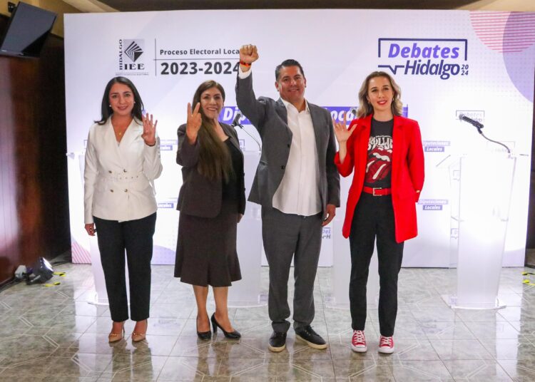 IEEH realiza Debates de Diputaciones Locales de los Distritos 18 Tepeapulco y 10 Zempoala