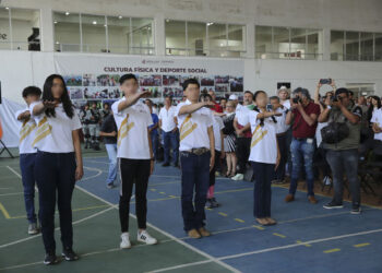 Abanderamiento de la delegación hidalguense que participará en los Juegos Nacionales CONADE 2024