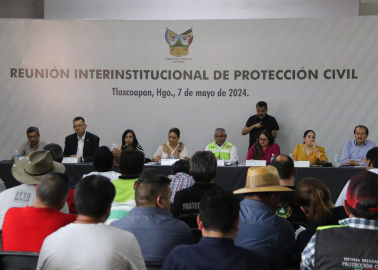 Realizan reunión de Protección Civil en la Región de Tlaxcoapan