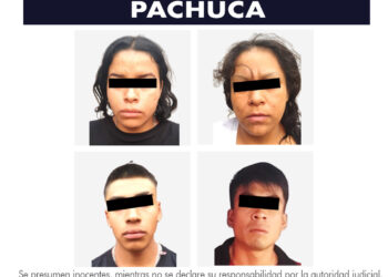 SSPH Detiene a Cuatro por Narcomenudeo en Pachuca