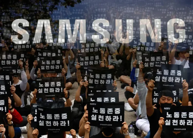 Sindicato de Samsung en Corea del Sur anuncia su primera huelga en la historia
